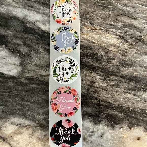 6 Poly Mailers Large 12” x 15.5” Pink 12 Stickers - Picture 5 of 8